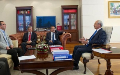 Kılıçdaroğlu, İşçi Partisi heyetiyle görüştü