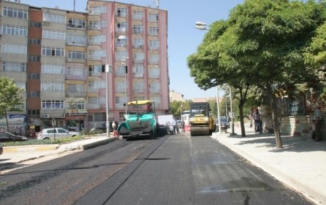 Vali Fahribey Caddesi, yenileniyor