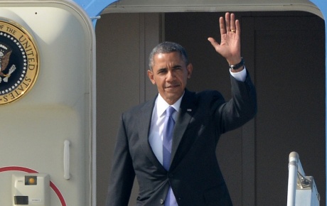 Obamanın sürpriz ziyaretinde skandal