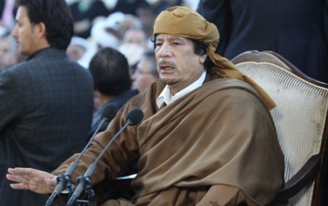 Kaddafinin oğlu Sirtede bulundu
