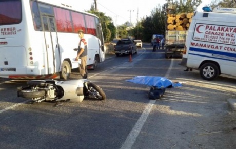 Antalyada trafik kazası: 1 ölü