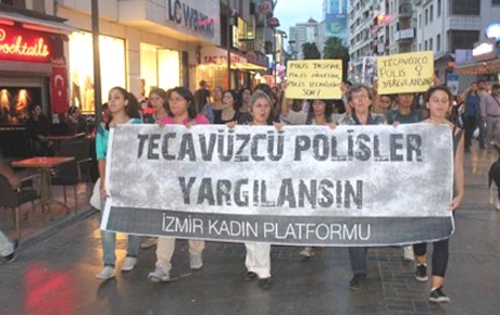 Taciz ve tecavüz iddiaları protesto edildi