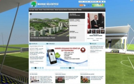 Mamak Belediyesinin web sitesi yenilendi