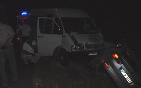 Nizipte trafik kazası: 7 yaralı