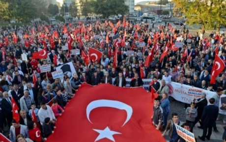 Gaziantep Cumhuriyet yürüyüşü