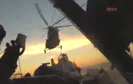 Greenpeacein gemisine müdahale görüntüleri yayınlandı