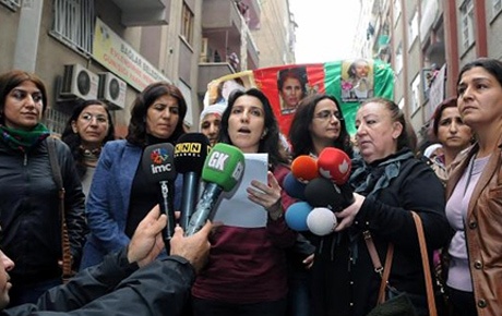 Diyarbakırda kadına şiddet protestosu
