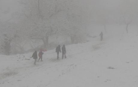 Hakkaride okullara kar tatili