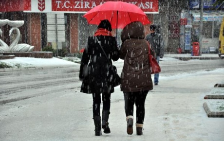 Zonguldakta okullara kar tatili