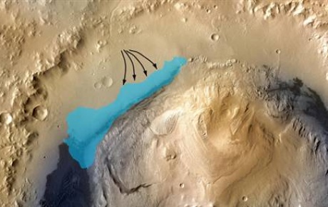 Mars gölünde yaşam izleri