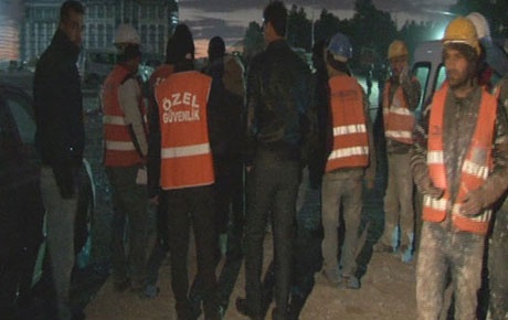 Başbakanlık binası inşaatında çalışan işçiler zehirlendi