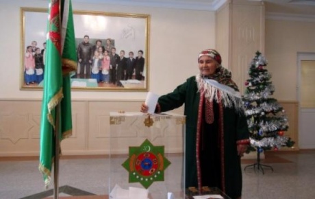 Türkmenistanda seçim sonuçları açıklandı