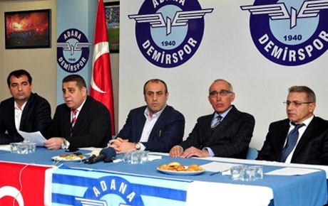 Adana Demirsporda görev bölümü