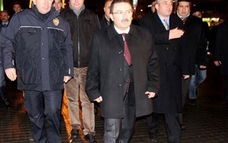İstanbul Emniyet Müdürü Taksimde