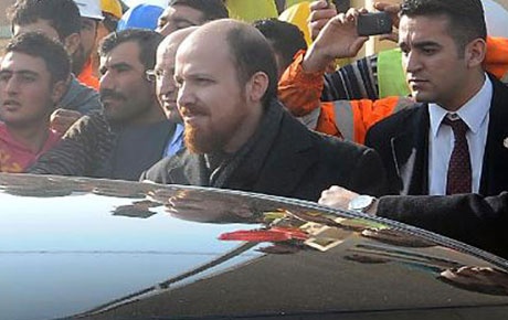 Eylemde Bilal Erdoğana karne hazırladı