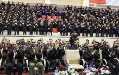Erzurum Emniyet Müdürüne veda töreni