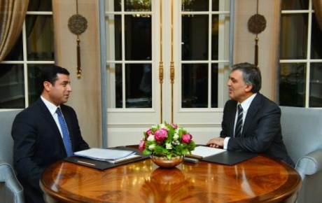 Cumhurbaşkanı Gül, Demirtaşı kabul etti