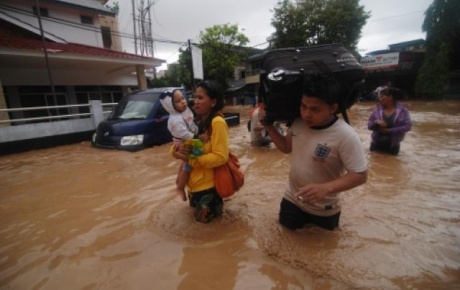 Endonezyada bir sel felaketi daha
