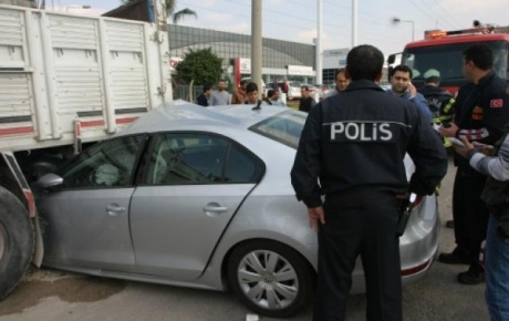 Adanada trafik kazası
