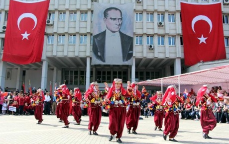 Zonguldakta 23 Nisan kutlandı