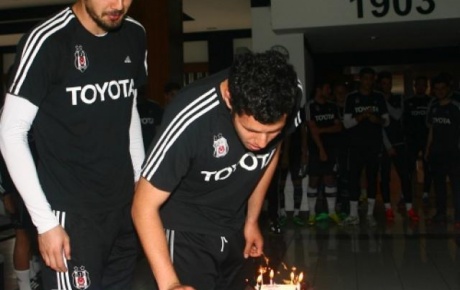 Beşiktaşta Pedro Franconun doğum günü kutlandı