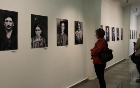 Ermeni olaylarının sürgün portreleri Diyarbakırda sergilendi