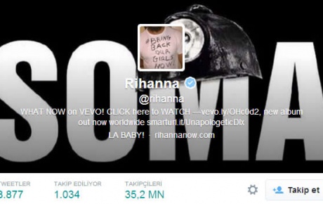 Rihannadan Soma mesajı!