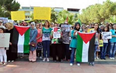 Somada İsrail protestosu