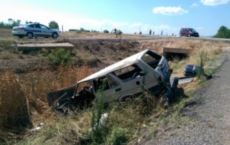 Erbaada trafik kazası: 4 yaralı