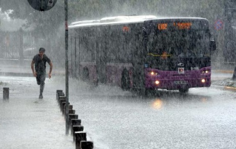 Meteorolojiden İstanbulda şiddetli yağış uyarısı