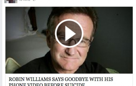 Sahte Robin Williams videolarına dikkat