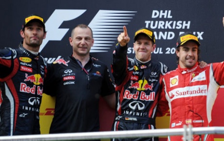 İstanbulun şampiyonu Vettel!