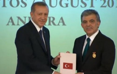 Erdoğan görevi Gülden devraldı