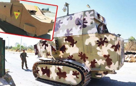 PKKnın artık tankı da var