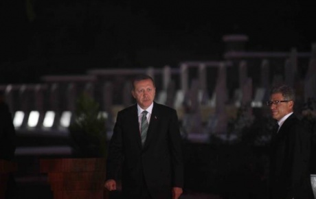 Erdoğan,Boğazköy şehitliğini ziyaret etti