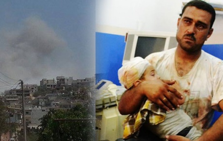 Suriye uçağı Harimi bombaladı