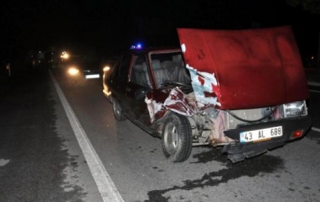 Kütahyada trafik kazası: 9 yaralı