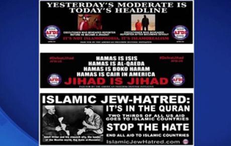 New Yorkta İslam karşıtı kampanya