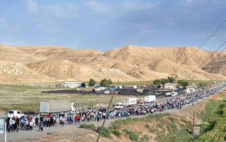 20 bin kişi IŞİDi protesto etti