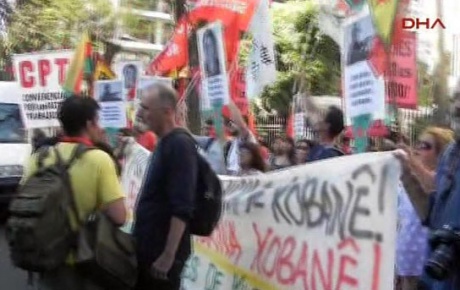 Buenos Aireste Kobani eylemi