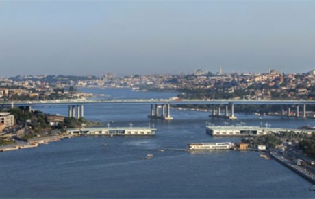 İstanbulda koca köprü kayboldu