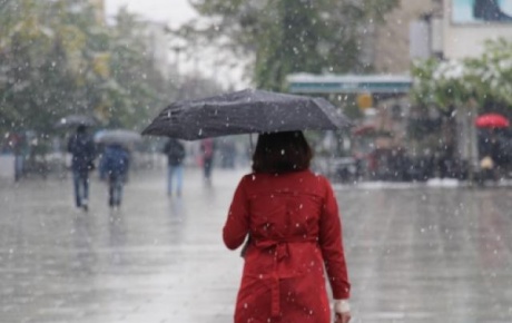 Kosovaya mevsimin ilk karı düştü
