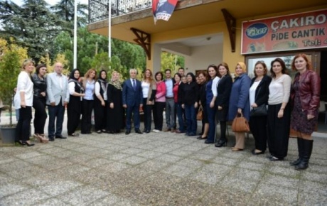 Başkan Bozbeyden Çalılı kadınlara destek