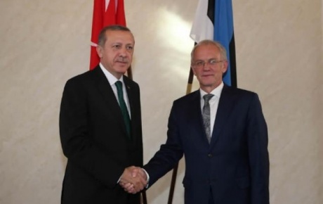 Cumhurbaşkanı Erdoğan, Estonya Parlamentosunu ziyaret etti