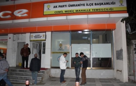 AK Parti temsilciliğine silahlı saldırı