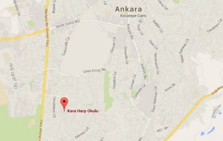 Googleda Ankarayı ayağa kaldıran harita!