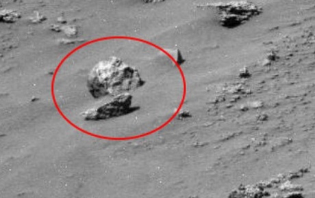 Marsta insan kafatası mı bulundu?