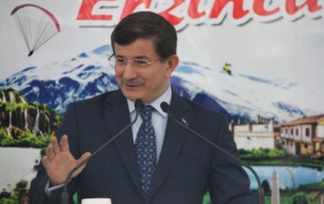 Başbakan Davutoğlu, Erzincanda
