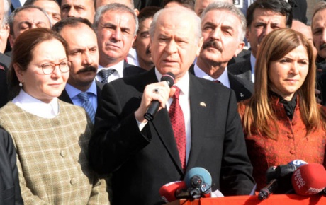 MHP lideri Bahçeli Tuncelide