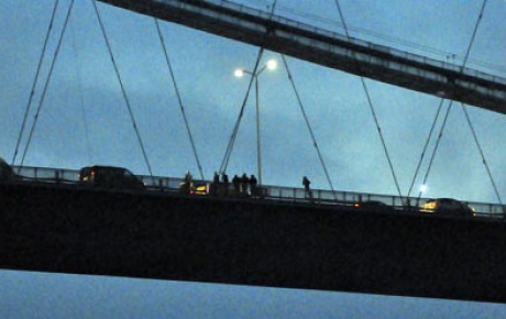 Boğaziçi Köprüsünde intihar trafiği